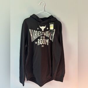 Under Armour NWT Dwayne Johnson Project Rock Hooded Sweatshirt Medium
